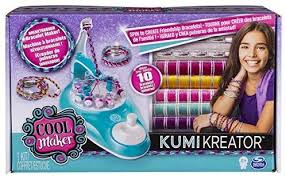 Amazon Com Cool Maker Kumikreator Friendship Bracelet Maker Makes Up To 10 Bracelets For Ages 8 And Up Toys G Kits For Kids Christmas Toys Holiday Toys