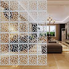 These vines climb up ropes to create an indoor jungle that also separates spaces. Modern Simple A Living Room Hanging Folding Screen Hollow White Dining Room Partition The Entrance Curtain Biombo Screens Room Dividers Aliexpress