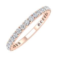 The opal, with an sg of 2.15, will only weigh 0.61 carats. 1 2 Carat Diamond 3 4 Eternity Wedding Band Ring In 14k Gold Women Jewelry Urbytus Com