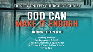 08/7/2022 7:30AM TUCC Worship Service Rev. Elijah Waller