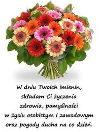 Spraw swoim bliskim i znajomym olbrzymią radość, składając im życzenia imieninowe dla niej dla niego. Obrazki Na Imieniny Obrazki Gallery