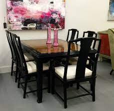 Japanese tatami dining room featuring tatami mats and garden view. Mid Century Asian Style Dining Set Park Eighth