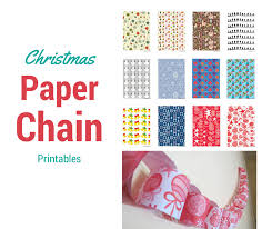 Create, customize and print custom party decorations. Christmas Paper Chain Be A Fun Mum