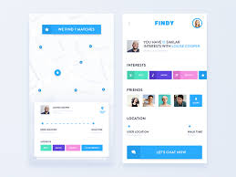 New Mobile App Design Connecting People By Dmitro Petrenko