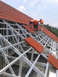 Kelebihannya adalah genteng ini tidak licin karena terdapat lapisan resin yang juga. Jual Rangka Atap Genteng Baja Ringan Termurah Cibinong Bekasi Jakarta Di Lapak Rohman Baja Ringan Pengalaman Bukalapak