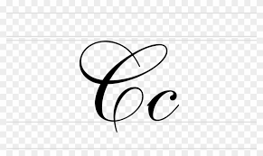 Letter C Handwritten - Svg File Letter C Clipart (#4019036) - PikPng