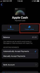 The first card you add to wallet will become your default card. How Do I Transfer My Apple Pay Cash Balance To My Bank Account The Iphone Faq