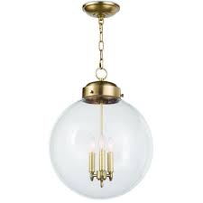 Clear Glass Globe Hanging Lantern Globe Pendant Light Globe Pendant Pendant Light