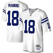 Peyton williams manning (born march 24, 1976) is a former american football quarterback who played in the national football league (nfl) for 18 seasons. Men S Mitchell Ness Peyton Manning White Indianapolis Colts Legacy Replica Jersey