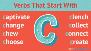 Chazzan · chazzen · cazique · cozzies · carjack · coxcomb · chutzpa · cyclize . Verbs That Start With C