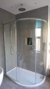 45 Best Creative Shower Doors Design Ideas For Bathroom Shower Enclosure Gray Tile Bathroom Shower Quadrant Shower Enclosures