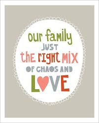 Skoots And Cuddles My Chaotic Family A Free Printable Family Quotes Words Free Family Printables