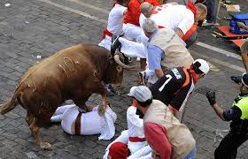 The pamplona bull run (el encierro in spanish) and the san fermín festival didn't really gain their current popularity until the early 1970s, but they've both been a part of spanish culture for centuries. Runner Gored To Death In Pamplona Bull Run
