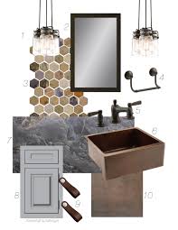 apron front sinks in the bathroom: one