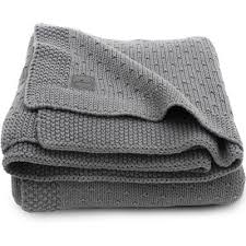 Fins ou épais, nos plaids conviennent pour couvrir votre bébé toute l'année, en période fraîche comme en grand froid. Couverture Bebe En Coton Bliss Knit Storm Grey Gris 75 X