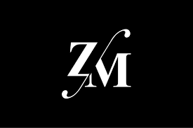 Zm Logo Design Zm Logo Design In 2020 Logo Design Monogram Logo Design Logos