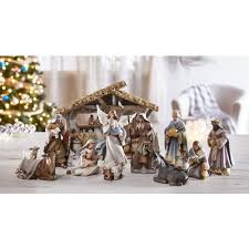 Made from marine grade plastic. Bethlehem Night Nativity Set 12 Piece D3047