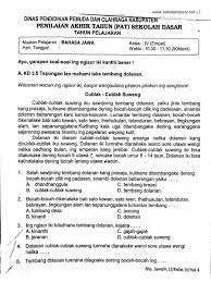 Berikut bospedia memberikan soal uas bahasa jawa kelas 4 sd. Soal Ulangan Bahasa Jawa Kelas 4 Semester 2