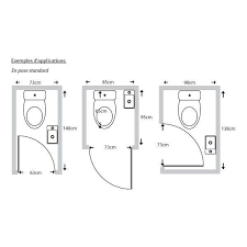 Resultat De Recherche D Images Pour Porte Toilettes Dimensions Small Toilet Room Bathroom Floor Plans Toilet Room