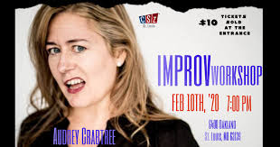 Improv Workshop with Audrey Crabtree — ComedySportz® St. Louis. Comedy for  EVERYONE!