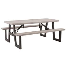 Lifetime 57 In X 72 In W Frame Folding Picnic Table 60030 The Home Depot In 2020 Folding Picnic Table Picnic Table Backyard Seating