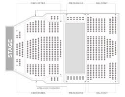 36 Prototypical Canon Theatre Seating Chart