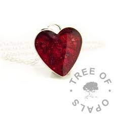 Versatile Red Heart Necklaces