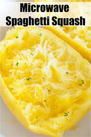 Wash and slice the yellow squash. How To Cook A Spaghetti Squash In The Microwave This Step By Step Microwave Spaghetti Squash Tut Spaghetti Squash Microwave Spaghetti Squash Vegetable Recipes
