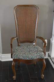 Changing cane back dining chair. The Dining Room Update Cane Chair Redo The Rozy Home
