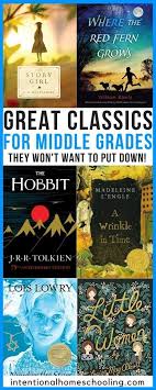 Classic Novels For Middle School With Images Middle School Books Middle School Literature Homeschool Middle School
