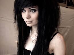 A pixie with an undercut and pretty pink color packs a lot of punch in one hairstyle! Pin By Sydney Blinn On Hair Gothic Hairstyles Emo Hair Emo Haircuts For Girls