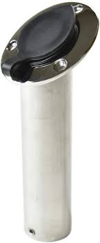 Flush mount rod holder covers mlb. Amazon Com Marine City S S Flush Mount Rod Holder Pvc Liner With Cap 30 Degree Sports Outdoors