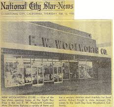 The Woolworth Store In National City That Dad Opened As Manager National City San Diego Area City