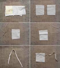 How to make your own tea bags. Make Your Own Tea Bags From Recycled Fabric To Avoid Plastic And Waste Summer Tea Recipe The Rogue Ginger