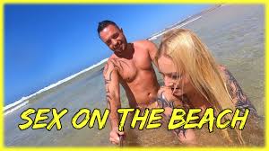 SEX ON THE BEACH ANDY-STAR FUCKS GERMAN BLONDE SKINNY OUTDOOR