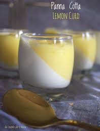 Panna Cotta Lemon Curd En 2020 Recette Citron Dessert Leger Et Frais Recettes Sucrees