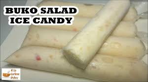 Buko Salad Ice Candy By A La Carlene Dishes