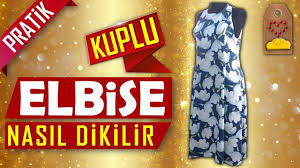 Pratik Kuplu Elbise Nasil Dikilir How To Practice Couple Dress Dik Dikis Dikis Dersleri Dikis Teknikleri