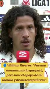 🗣️ William Riveros: "Fue una semana muy la que pasé, pero tuve el apoyo de  mi familia y de mis compañeros".