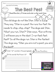 Reading Fluency Passages Blends Printable And Digital Ready Reading Fluency Passages Fluency Passages Reading Fluency