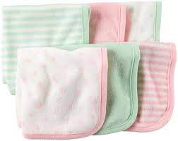 carter s washcloth pink bebek ev icin
