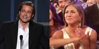 Brad pitt, 56, headlines brioni's spring 2020 campaign in new shots. Watch Jennifer Aniston S Reaction To Ex Brad Pitt S Sag Awards 2020 Speech