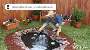 Plumbing and electrical setup is typically included. How To Build A Small Pond Youtube