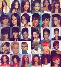 All Rihanna S Hairstyles Rihanna Hairstyles Natural Hair Weaves All Hairstyles