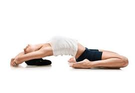 Supta Virasana To Correct Prolapsed Uterus This Asana Is A Less Strenuous Version Of The Classic Pose Regular Prac Lean Legs Yoga For Legs Lean Leg Workout