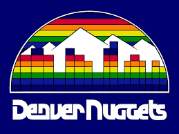 The current one has been used, with subtle modifications, since 1994. Denver Nuggets Magnet Nba Pro Basketball Colorado Team League Logo Mile High Cit Denver Nuggets Sports Team Logos Logos