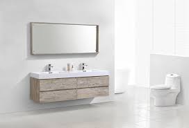 Check spelling or type a new query. Bliss 72 Nature Wood Wall Mount Double Sink Modern Bathroom Vanity