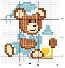 Piccola Raccolta Di Schemi A Punto Croce Per Bambini A Tema Orsetti Per Biancheria Bavette Grembiuli Schemi Punto Croce Gratis Punto Croce Gratis Punto Croce