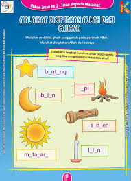 Assalamu'alaikum warahmatullahi wabarakatuhnussa, rarra dan abdul lagi menghafal rukun iman nih.selamat menyaksikan sahabat :)yuk dukung nussa agar bisa. Download Gratis Worksheet Malaikat Diciptakan Allah Dari Cahaya Lembar Kerja Keterampilan Motorik Halus Belajar