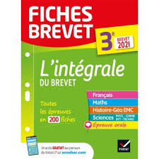 Découvrez l'épreuve d'histoire du brevet des collèges 2021. Fiches Brevet L Integrale Du Brevet 3e Brevet 2021 Fiches De Revision Pour Les 5 Epreuves Broche Sandrine Aussourd Sylvie Dauvin Jacques Dauvin Achat Livre Ou Ebook Fnac